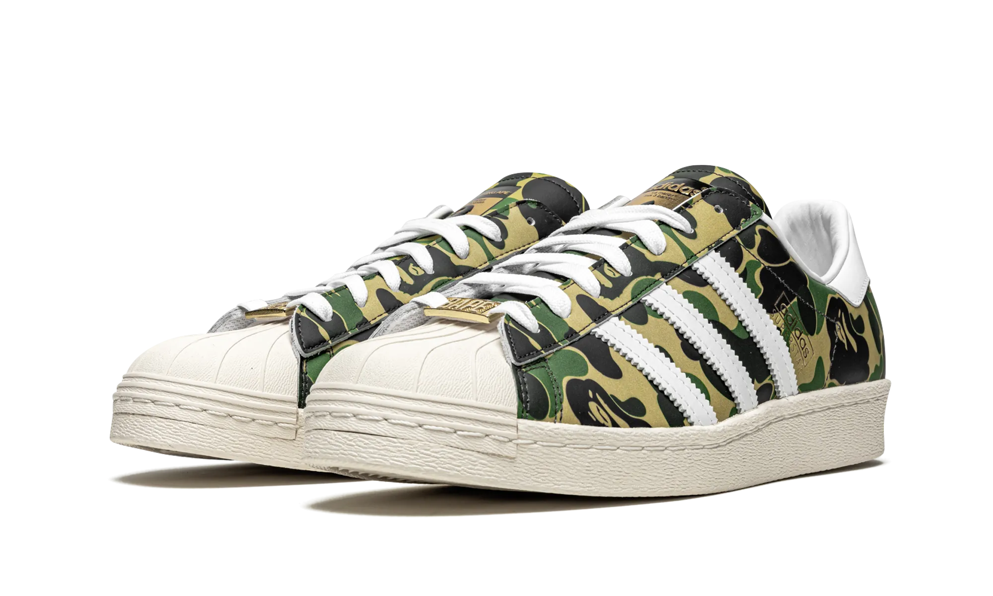 ZipUp Superstar "BAPE - Green Camo"