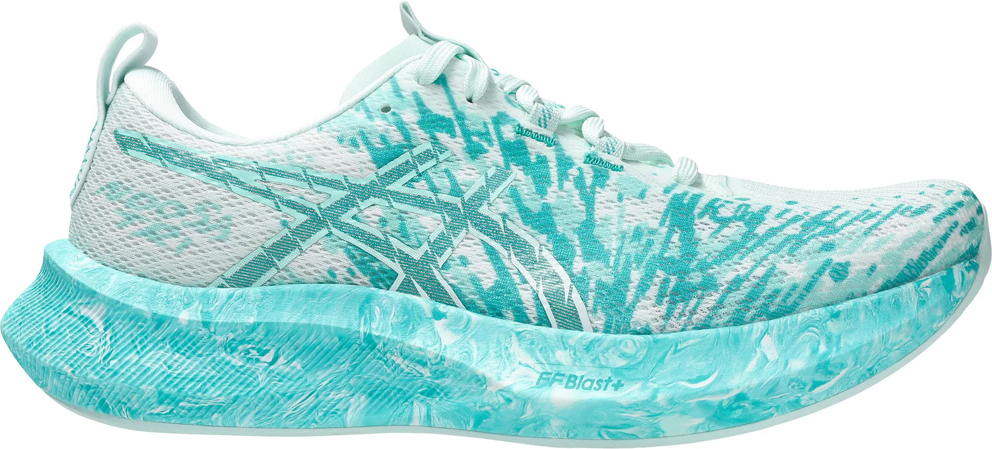 Dynamic Propulsion Plate Asics Noosa Tri 16 Womens Running Shoes - White