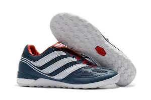 New Adidas Predator Precision TF Soccer Cleats Shoes IC Blue White Red Adult Sports Maximum Support