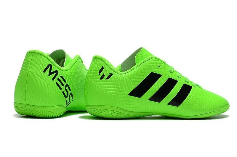Speed Touch Sharp Motion New Adidas Predator Tango 18.3  Messi TF Soccer Cleats Shoes Green Black