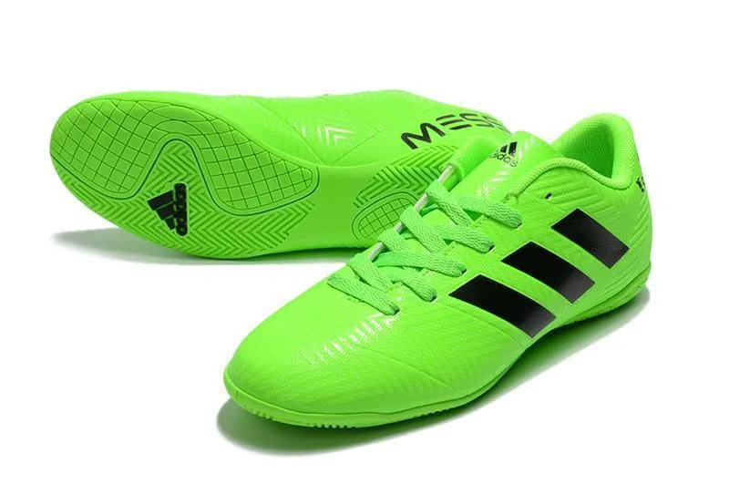 Sports equipment New Adidas Predator Tango 18.3  Messi TF Soccer Cleats Shoes Green Black