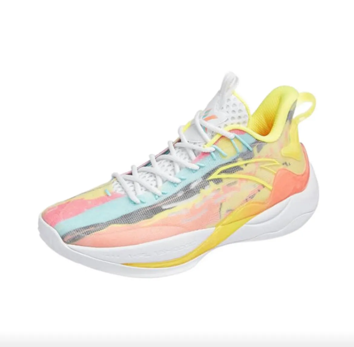 Anta KT "The Mountain 2.0" Jelly yellow/White Contoured Collar Padding Compression Web Support