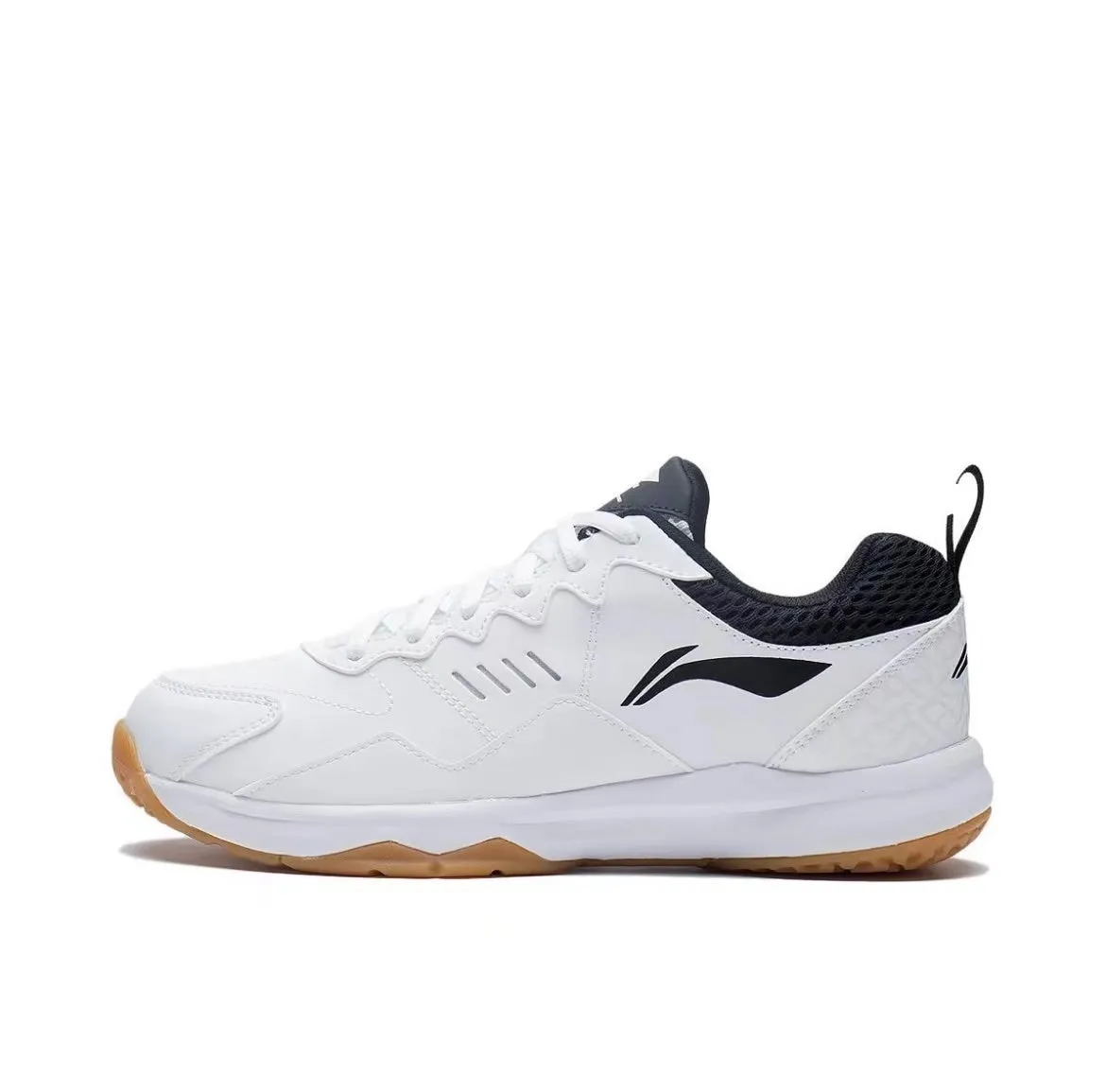 Li-Ning Almighty King 2 1V1 Badminton Shoes - White/Black Arch Technology Dynamic Landing Zones
