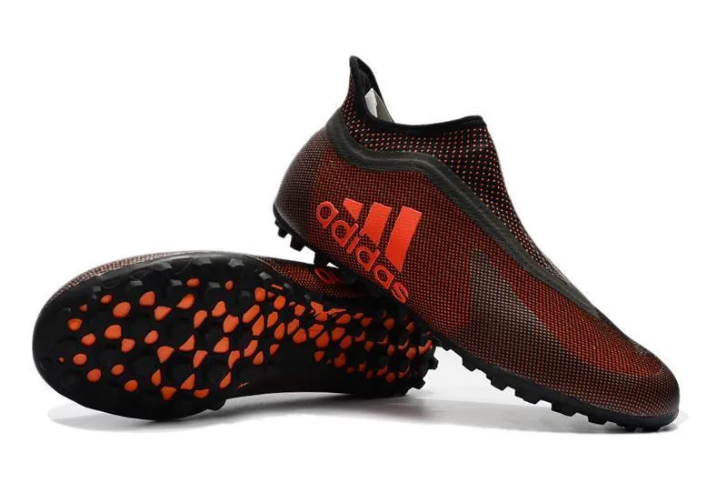 New Adidas X Tango 17.3 TF Soccer Cleats Shoes Red Black Orange Ground Performance Training Routine