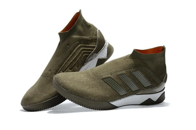 Push Start New Adidas Predator Tango 18  TR Primeknit High Training Soccer Cleats Shoes Green White