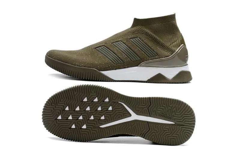 New Adidas Predator Tango 18  TR Primeknit High Training Soccer Cleats Shoes Green White Speed Balance