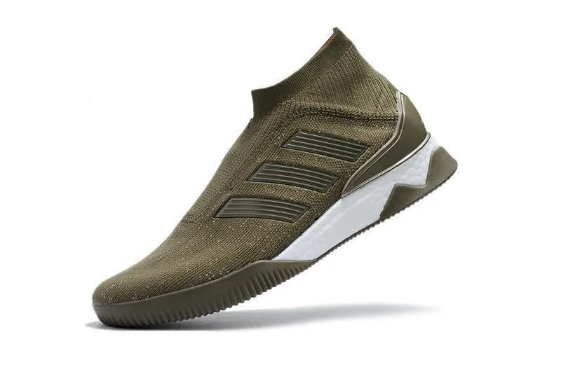 New Adidas Predator Tango 18  TR Primeknit High Training Soccer Cleats Shoes Green White All ages Air Flow