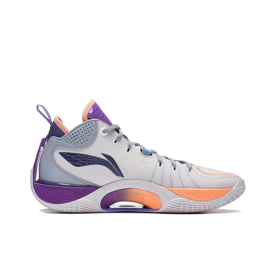 MVP Feel Sock Like Fit Design D'Angelo Russell x Li Ning Wade Shadow 5 - White/Purple