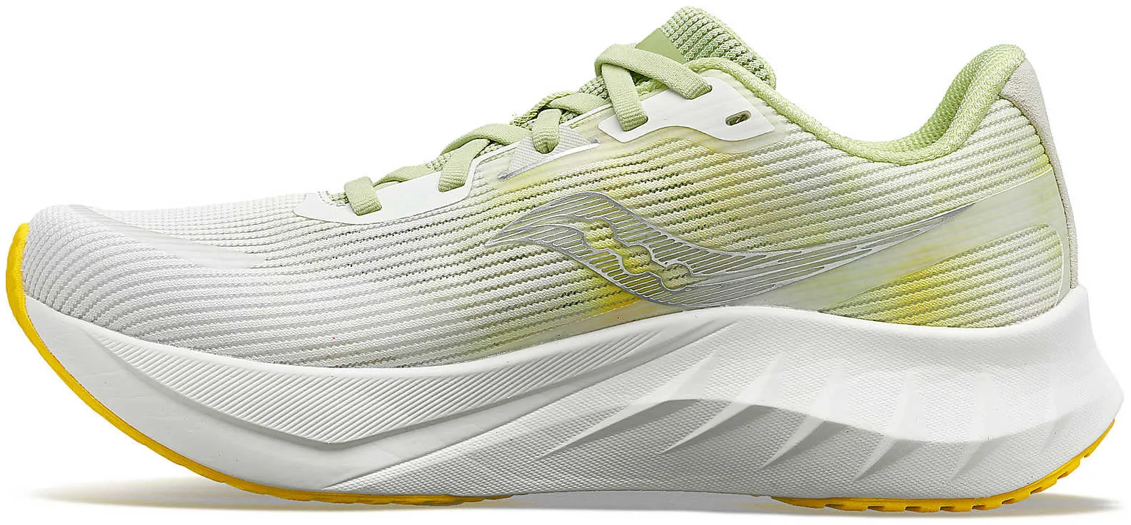 Microporous Membrane cruelty - free Saucony Tide 2 Womens Running Shoes - White