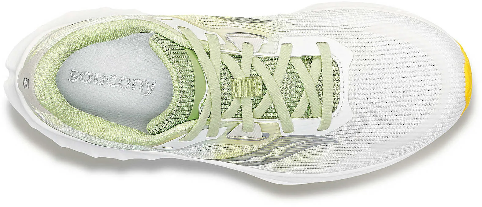 Tear Resistant Upper Fabric Saucony Tide 2 Womens Running Shoes - White