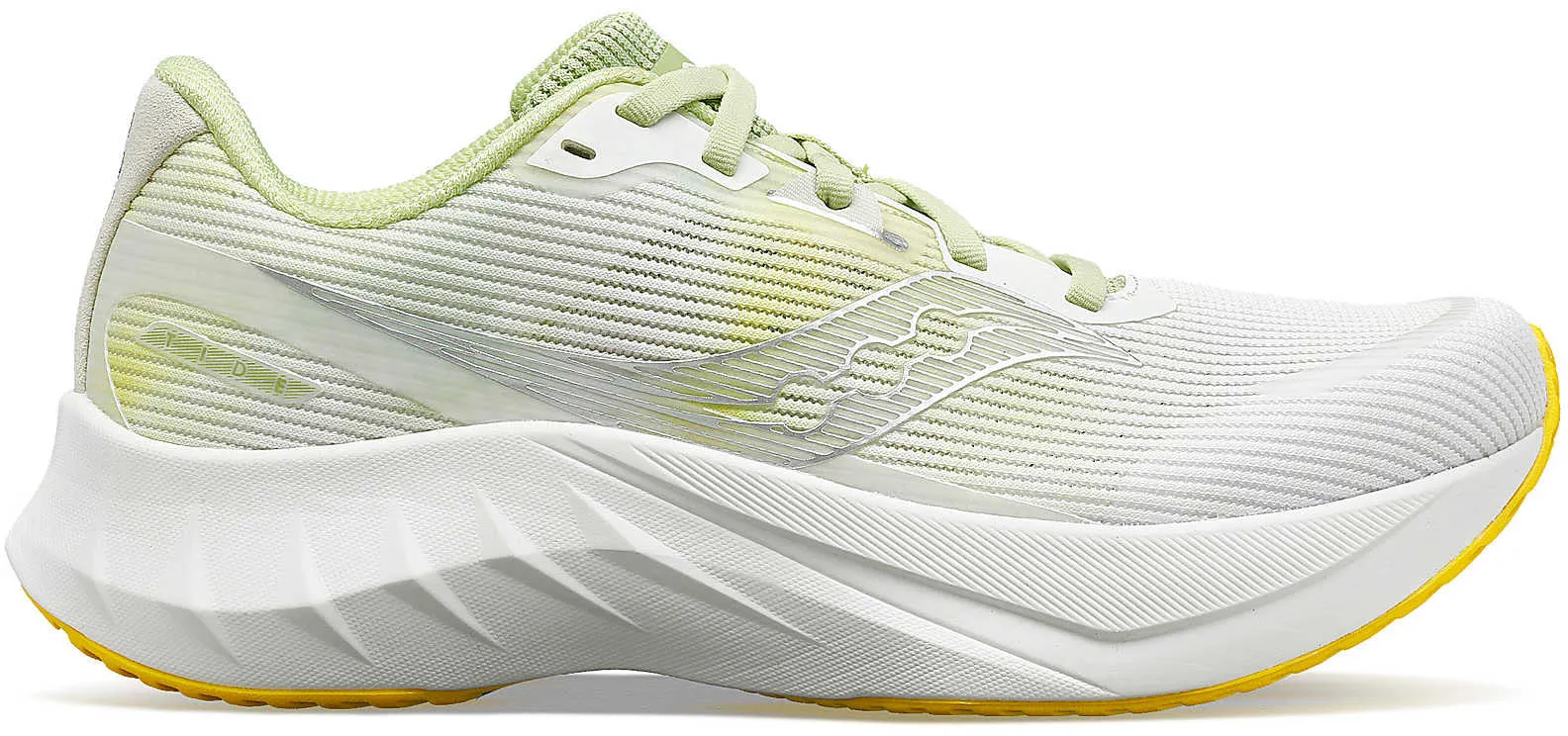 Saucony Tide 2 Womens Running Shoes - White Anti Torsion Shank Responsive Rebound