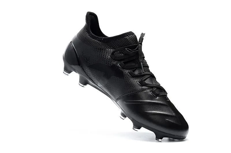 New Adidas X Series Leather FG Soccer Cleats Shoes Black Pivot Point