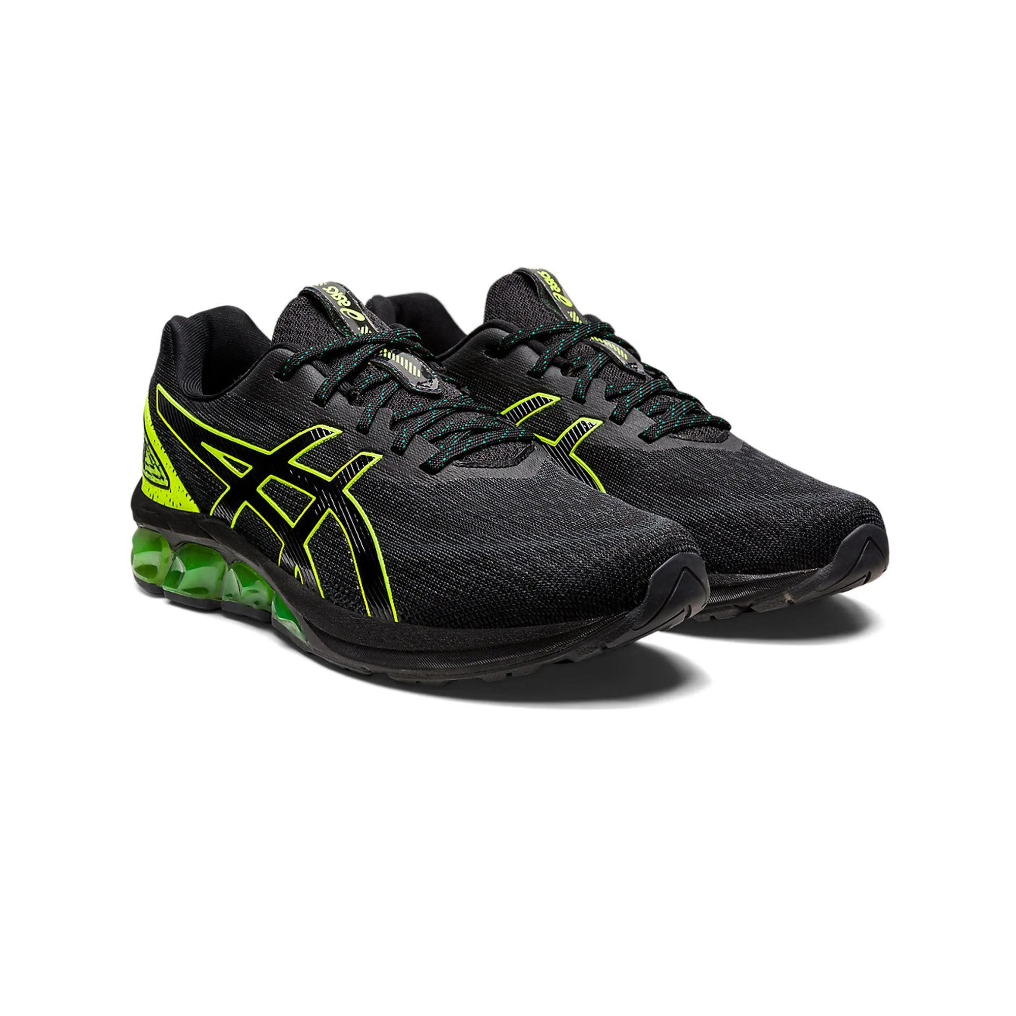 Rubber - sole ASICS GEL QUANTUM 180 VII 'Black / Safety Yellow'