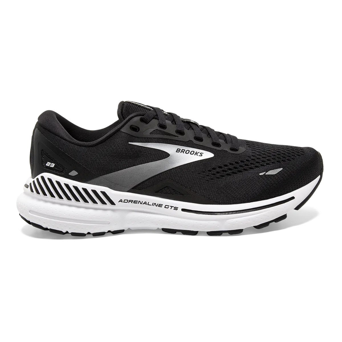 speed work shoe applicability Motion Freedom Brooks Adrenaline GTS 23 - Black - White - Silver