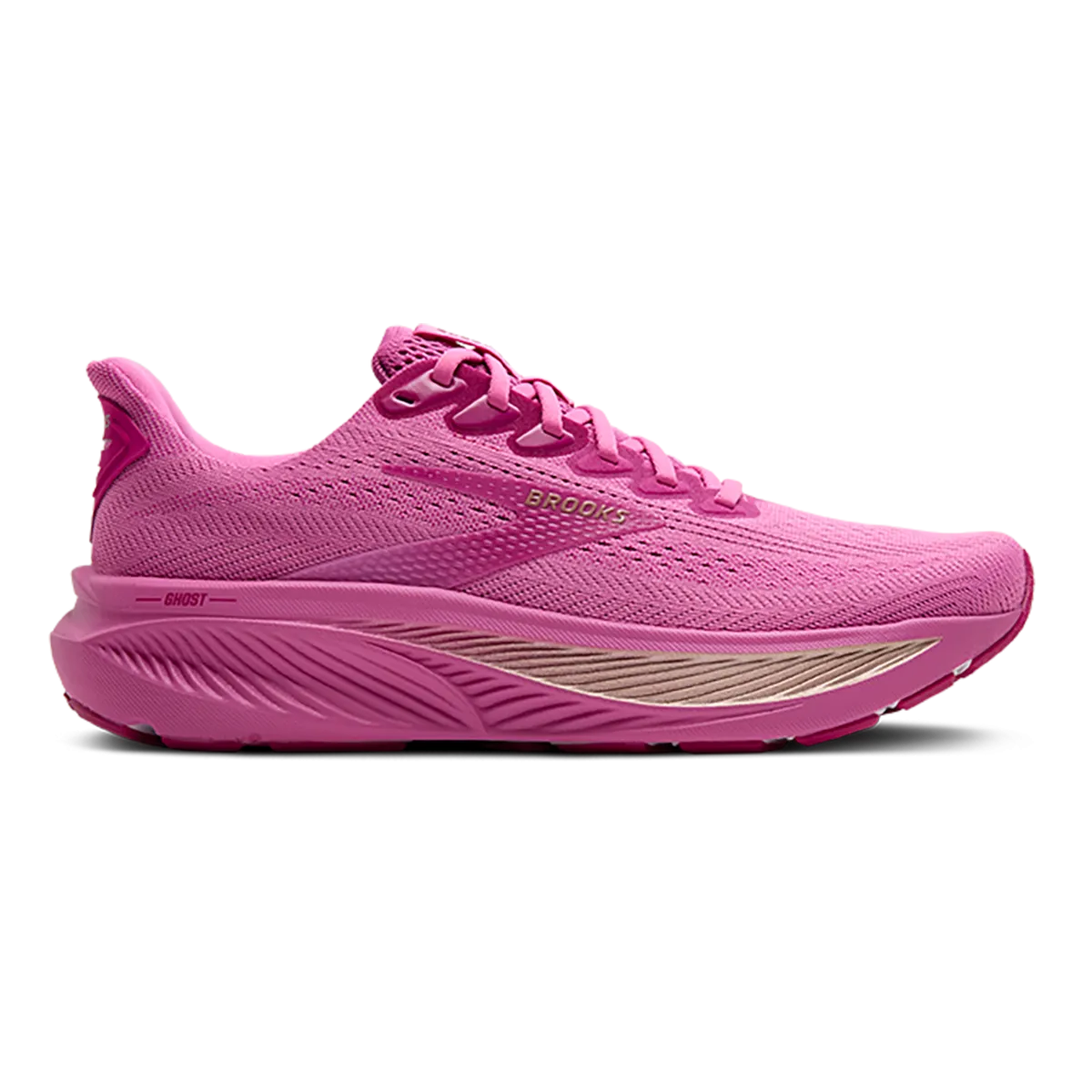 Stretch Zone Engineering Brooks Ghost 17 Pink - Fuchsia - Gold