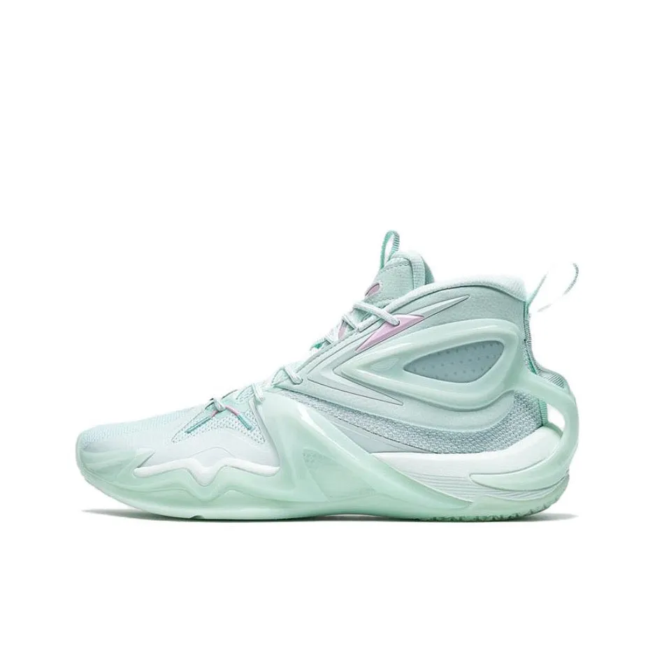 Hyperelastic Compound Performance Cut Monsters University | Xtep Battle Basketball Shoes - Green