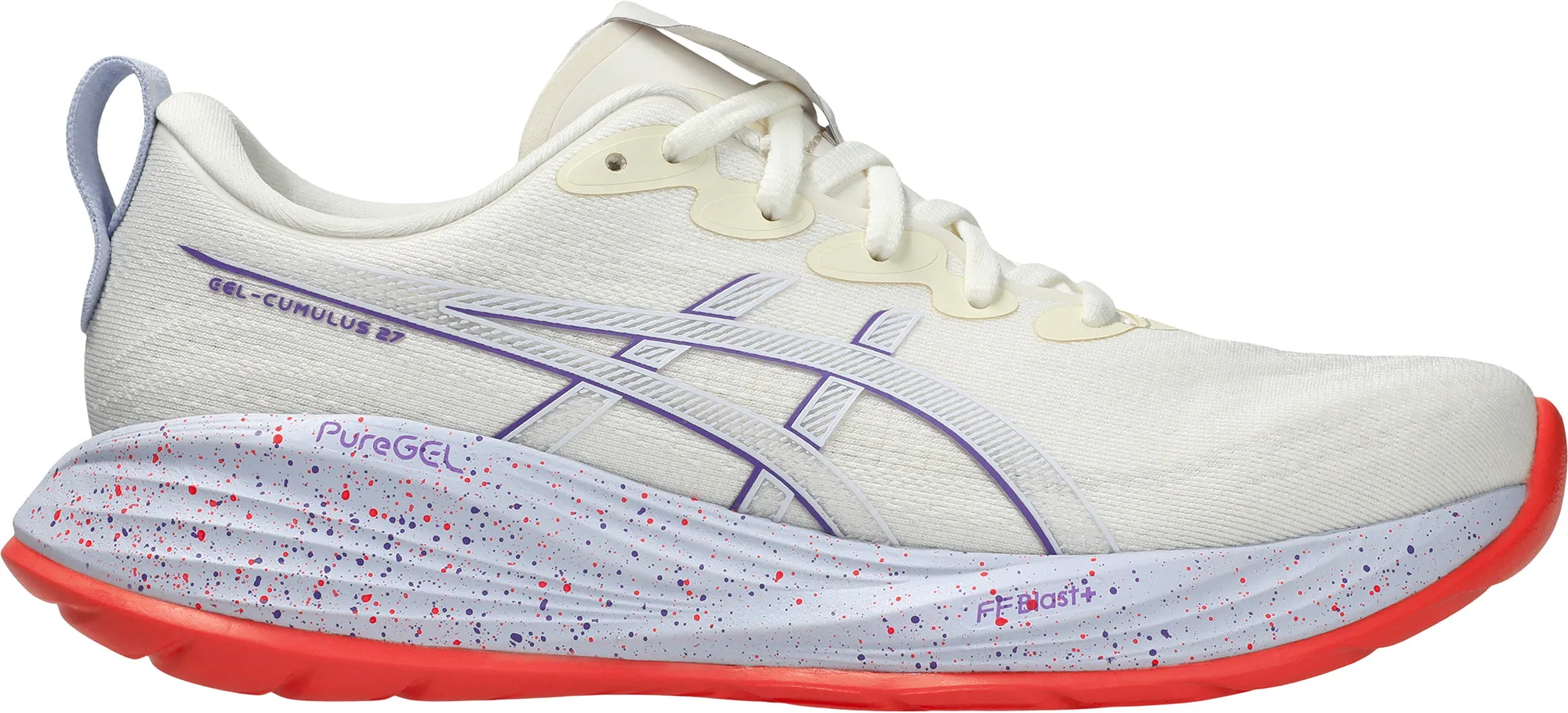 cyclist shoes for daily use Asics Gel Cumulus 27 Tokyo Womens Running Shoes - Cream