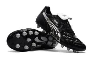 Side Traction Power Focus New Adidas Predator Accelerator 17.1 FG Soccer Cleats Shoes Black Silver