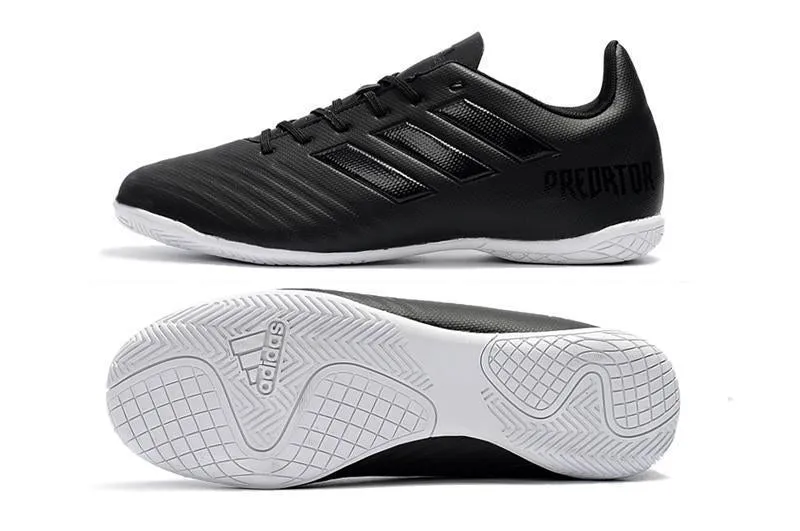 New Adidas Predator Tango 18.3 TF Soccer Cleats Shoes Black White Ankle Cushion Grip Fit