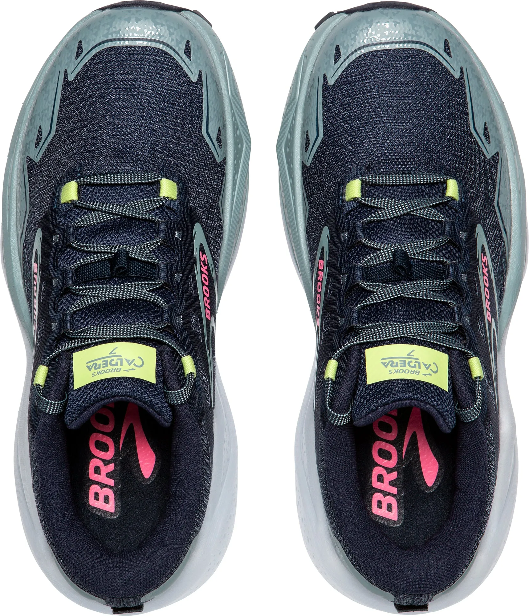 Brooks Caldera 7 Womens Trail Running Shoes - Navy antibacterial shoes Flexibility