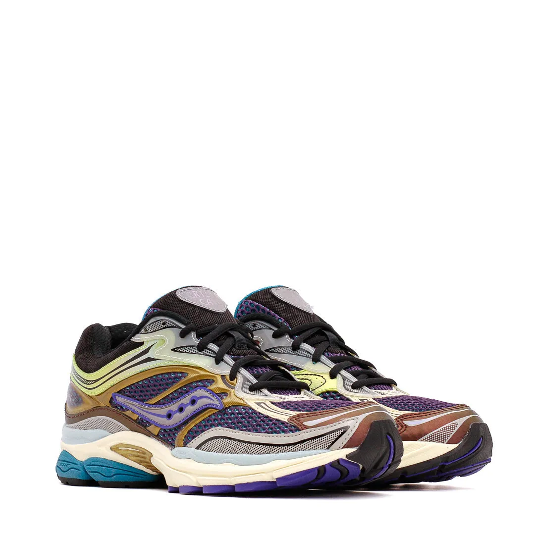Saucony Men Progrid Omni 9 Crystal Caves Purple Yellow S70783-1 Outdoor Fit shoe protectors
