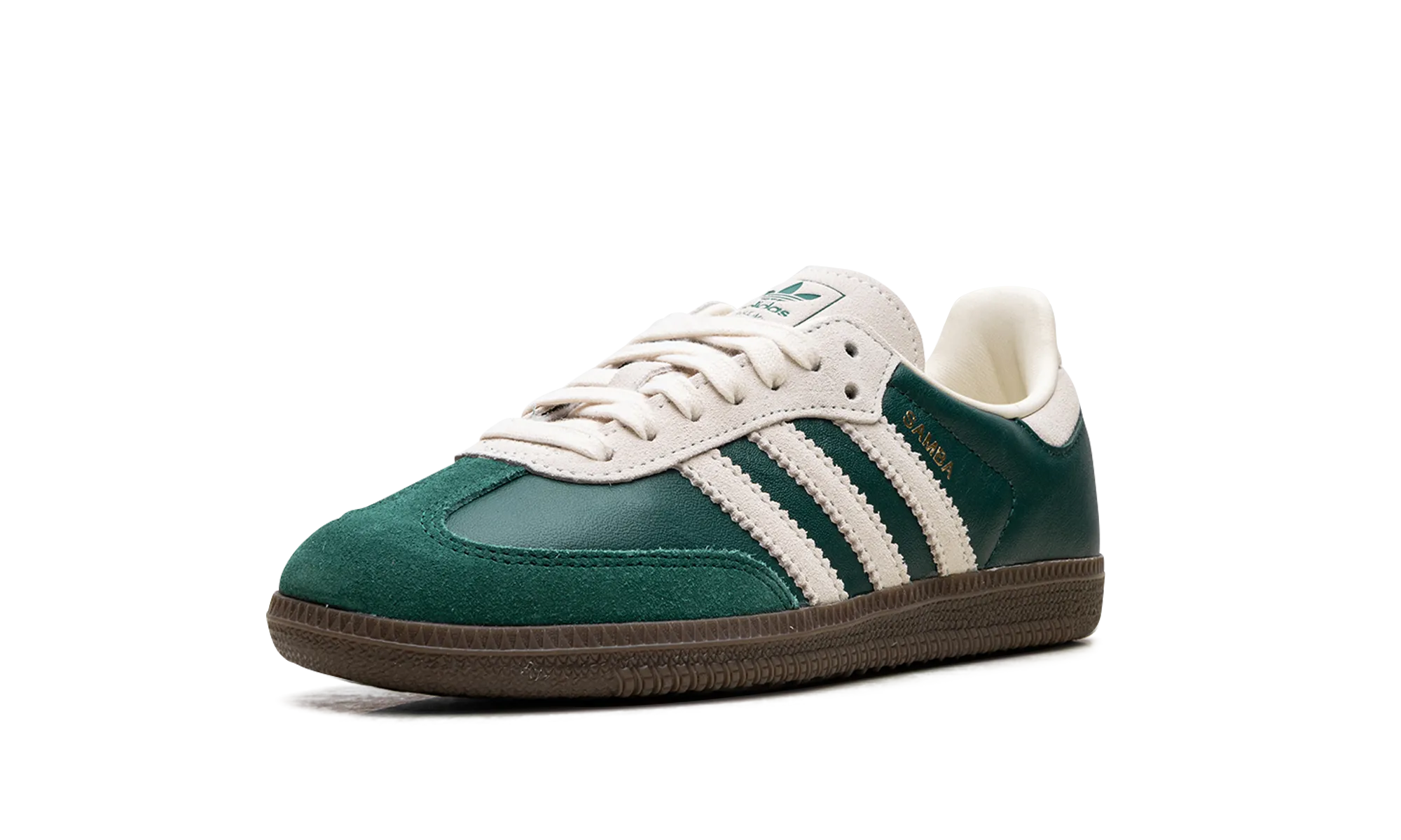 All Day Comfort Feature Samba OG GS "Dark Green Beige"