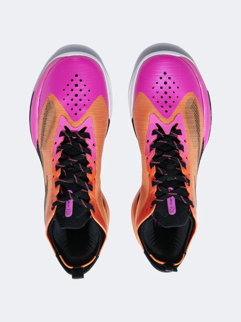 Swim Edge Earth Tone Erke Men Basketball Shoes Orange/Pink