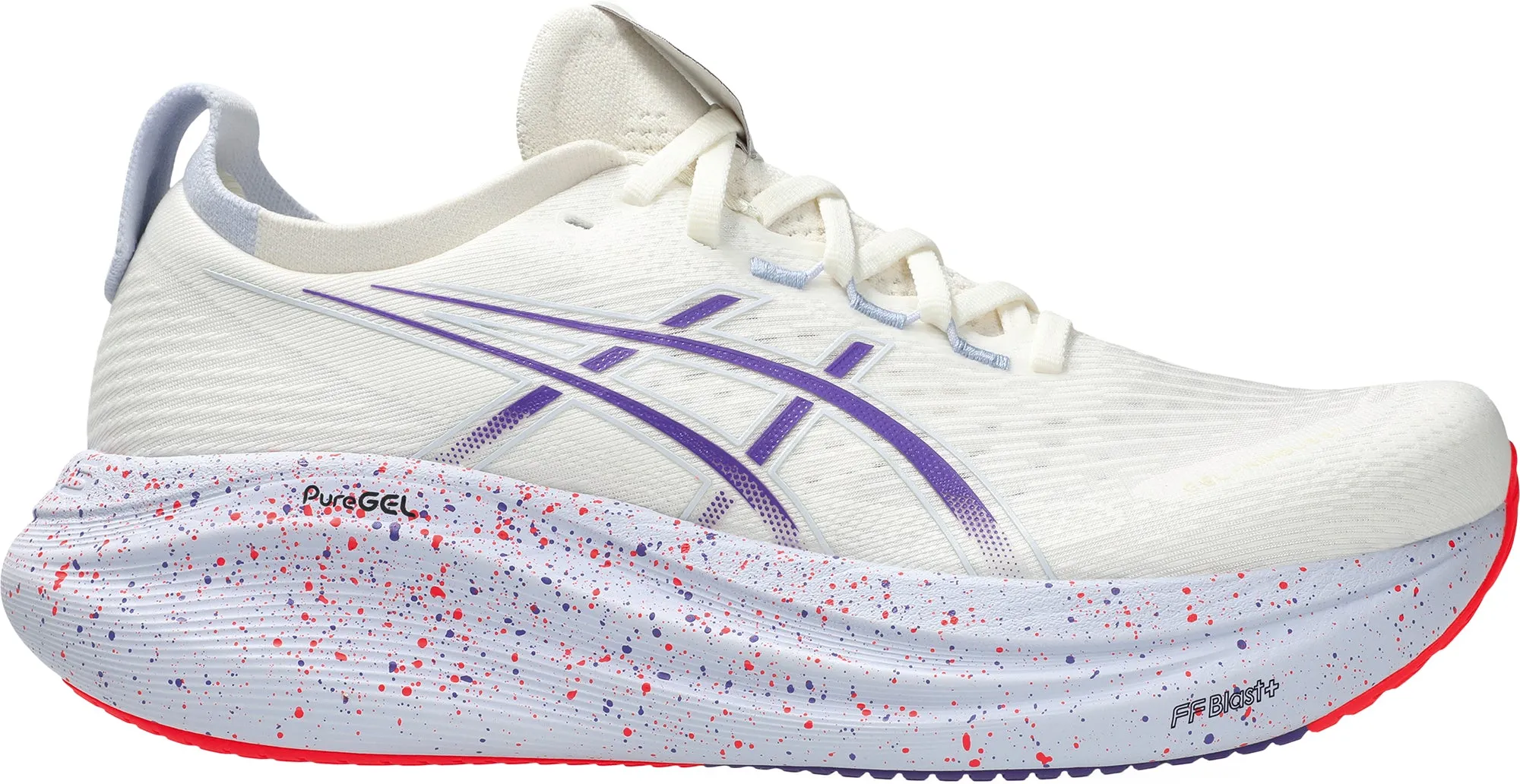 Asics Gel Nimbus 27 Tokyo Mens Running Shoes - Cream Compression Resistant Midsole
