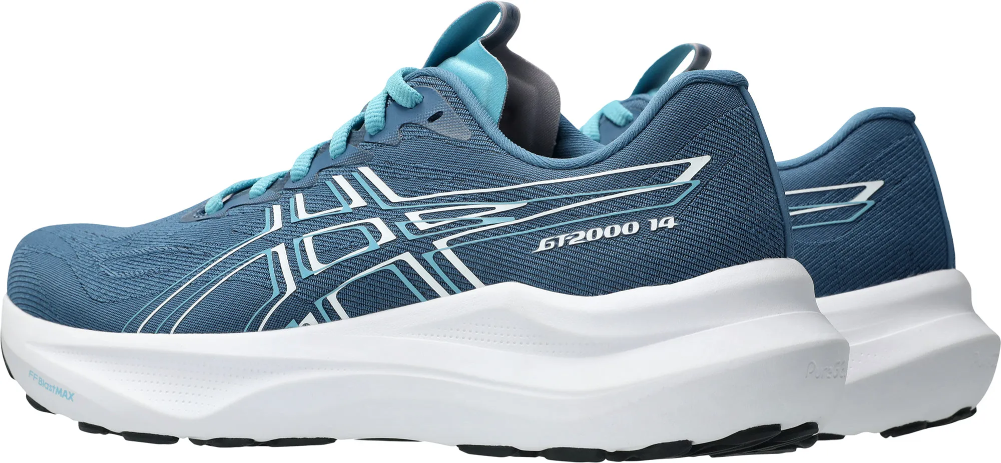winter use cool - down shoes Asics GT 2000 14 Womens Running Shoes - Blue