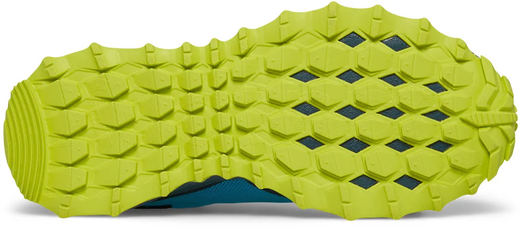 post - race celebration Enhanced Lateral Support Saucony Peregrine KDZ Junior Trail Running Shoes - Blue