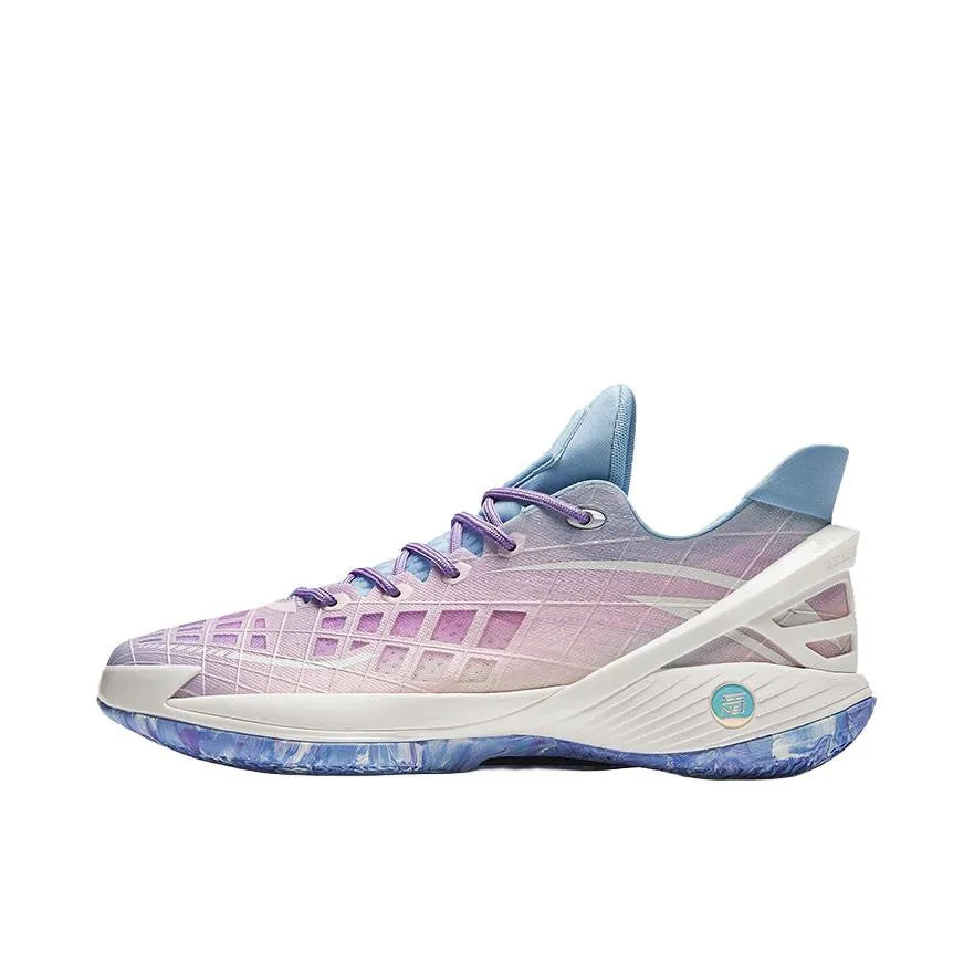 Anta Light Crazy 2024 - Purple/Blue Ankle Guard Layer Flex Grooves Design
