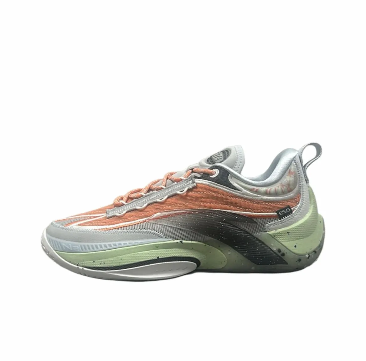 Donte DiVincenzo x Anta Instant ZAP 1 ESG - Orange/Gray Green Heat Sealed Overlays