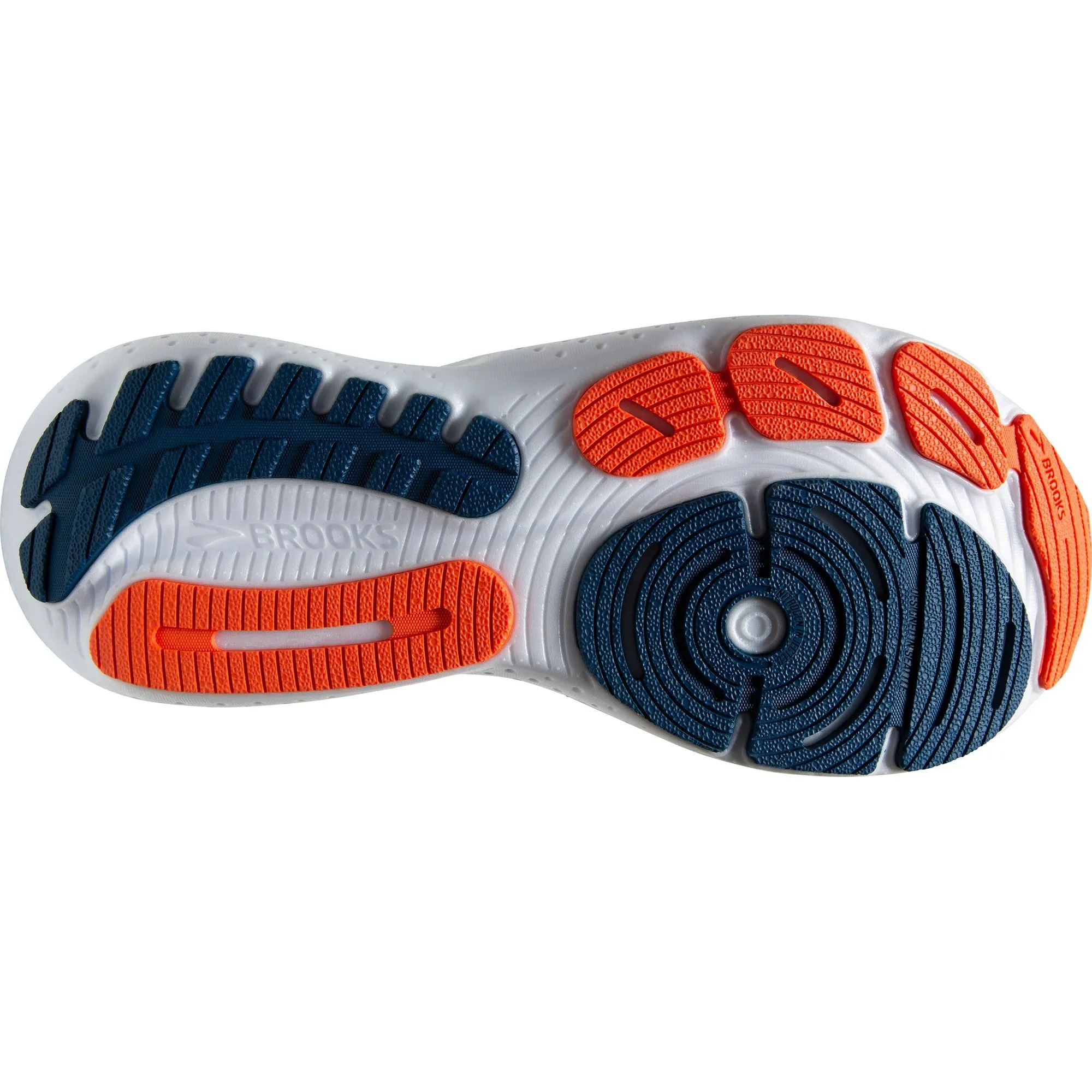 biomechanically - correct Brooks Glycerin 21 WIDE FIT Mens Running Shoes - Blue
