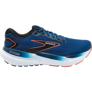 Flyknit Upper Brooks Glycerin 21 WIDE FIT Mens Running Shoes - Blue