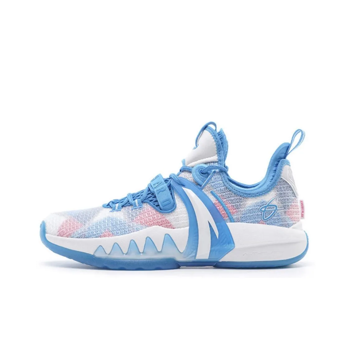 Anta Men's Gordon Hayward GH2 Blue/White Multi Density Foam Layering Abrasion Resistant Upper