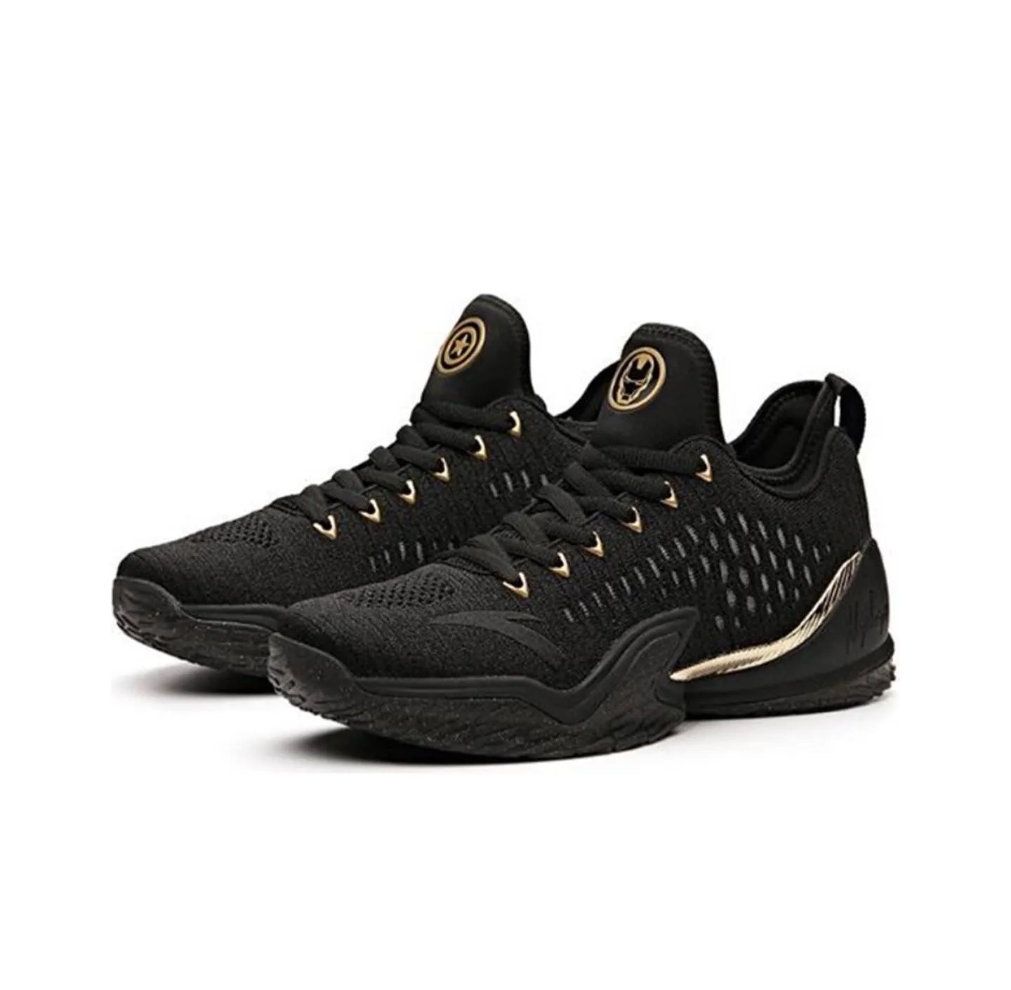 Abrasion Proof Outsole Treads Anta Klay Thompson Kt3 Black/Gold