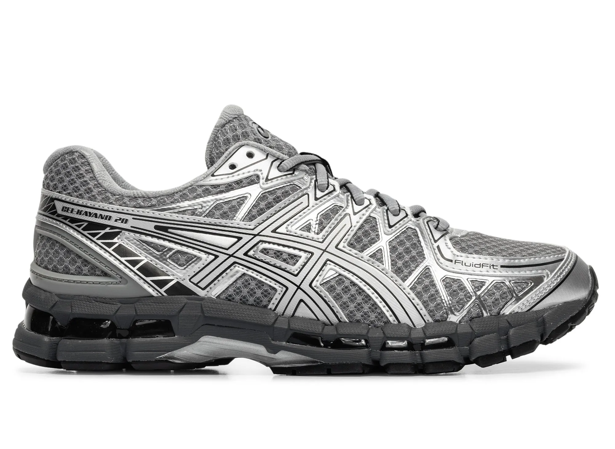 Running Shorts hypoallergenic shoes Asics Gel-Kayano 20 'Gravel / Pure Silver'