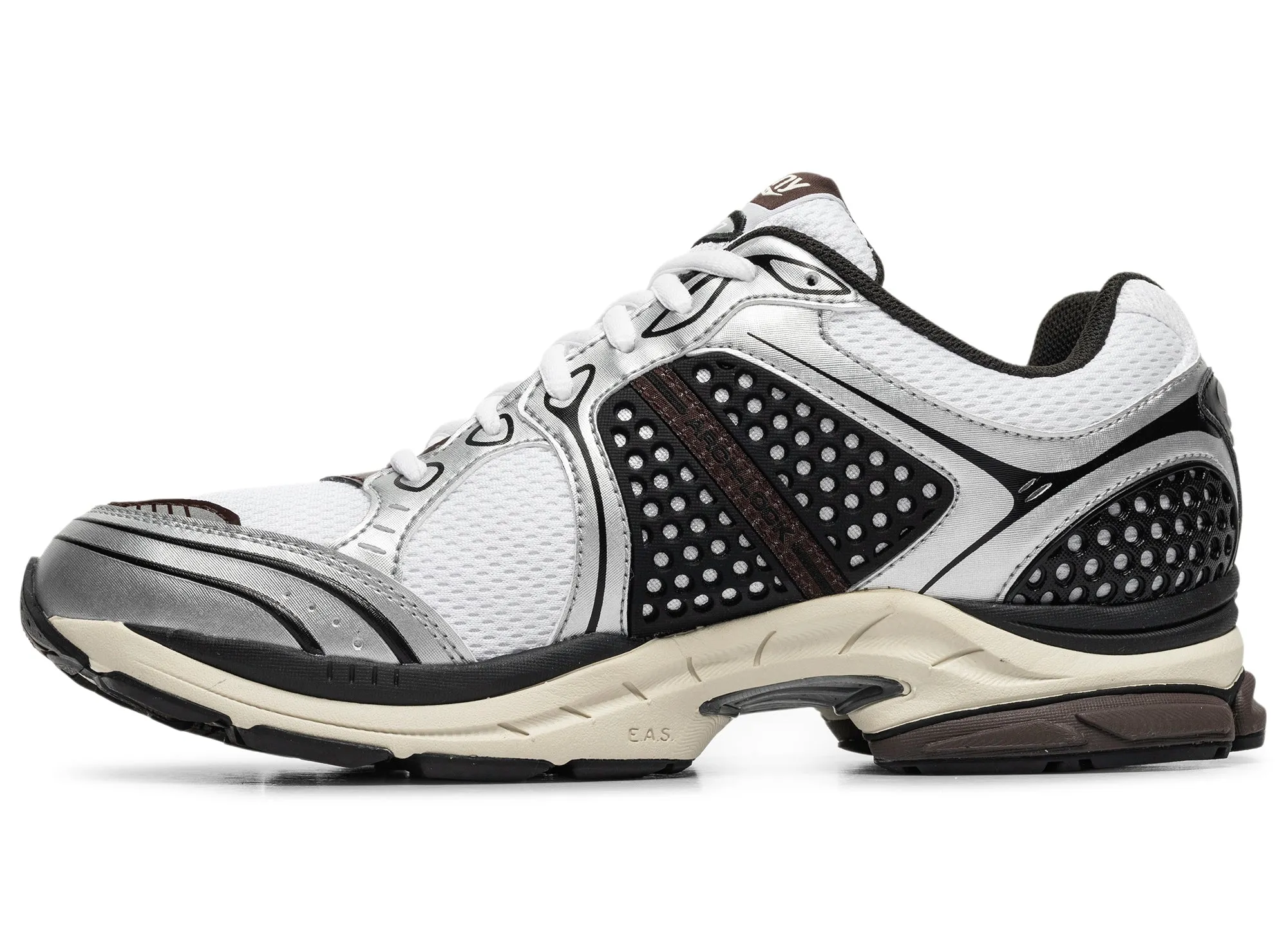 Saucony Progrid Triumph 4 Silver Internal Heel Counter