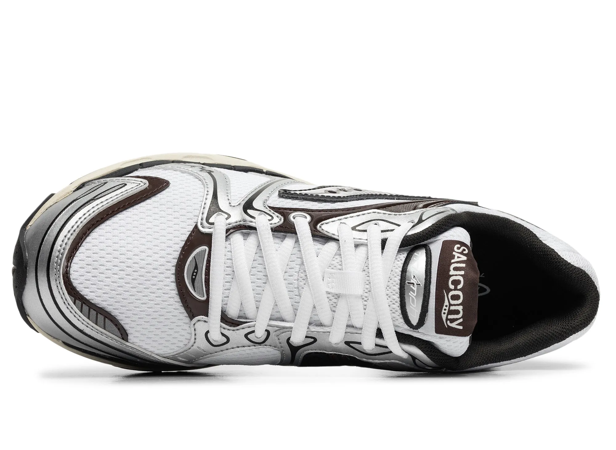 Tensile Webbing arch - shaped insoles Saucony Progrid Triumph 4 Silver