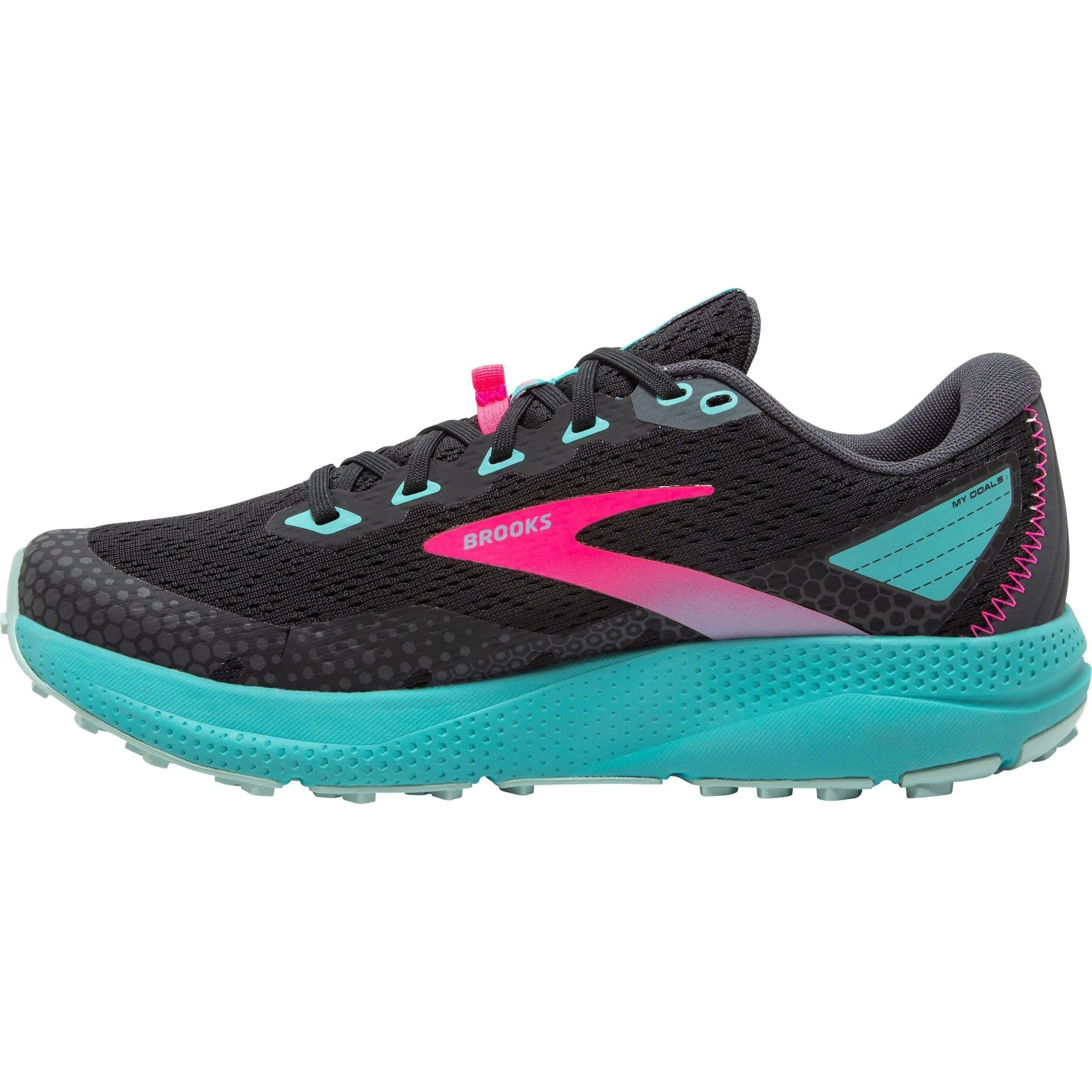 work - out shoes heel - strap shoes Brooks Divide 3 Womens Trail Running Shoes - Black