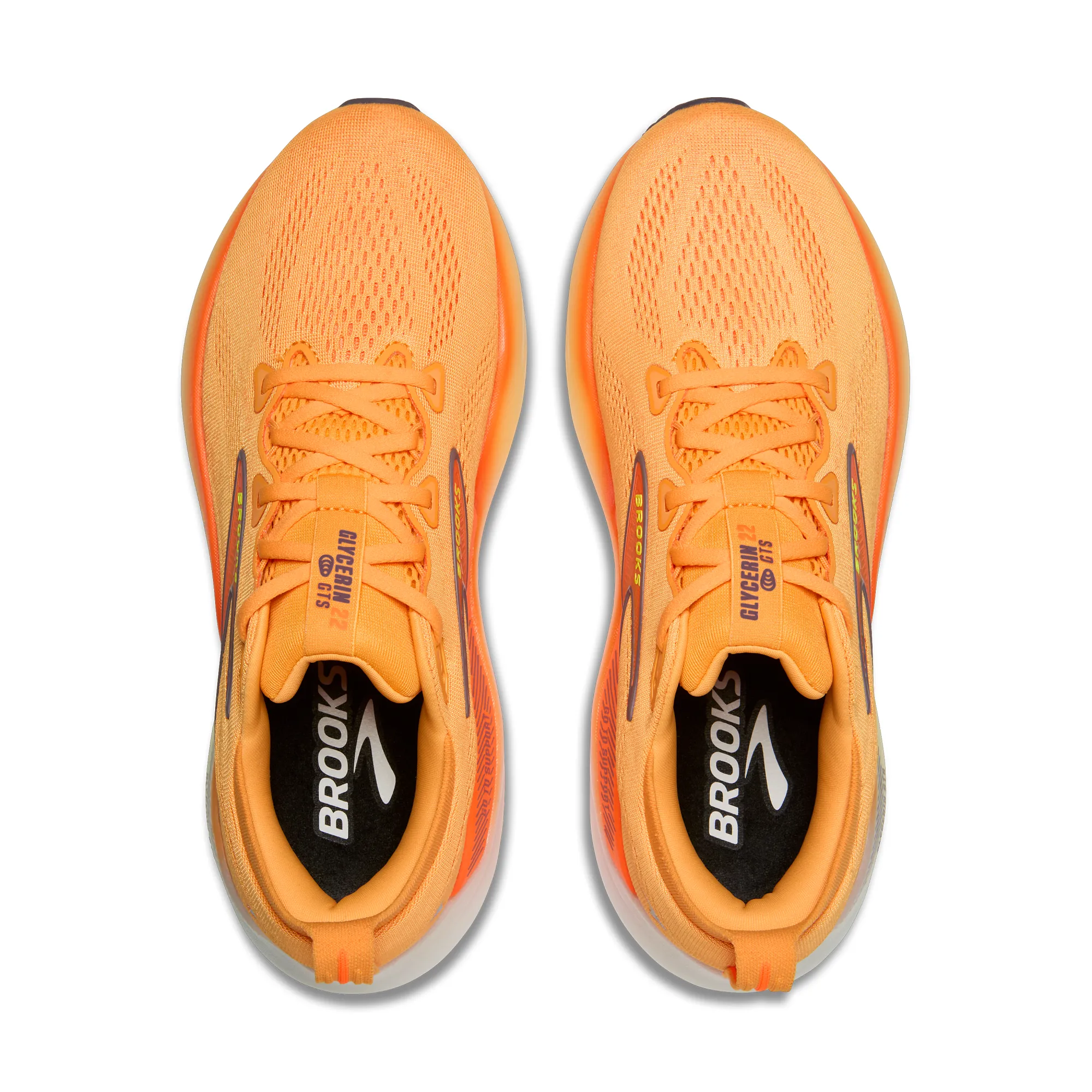 Zero Drop Design Breathable Inserts Men's Glycerin GTS 22
