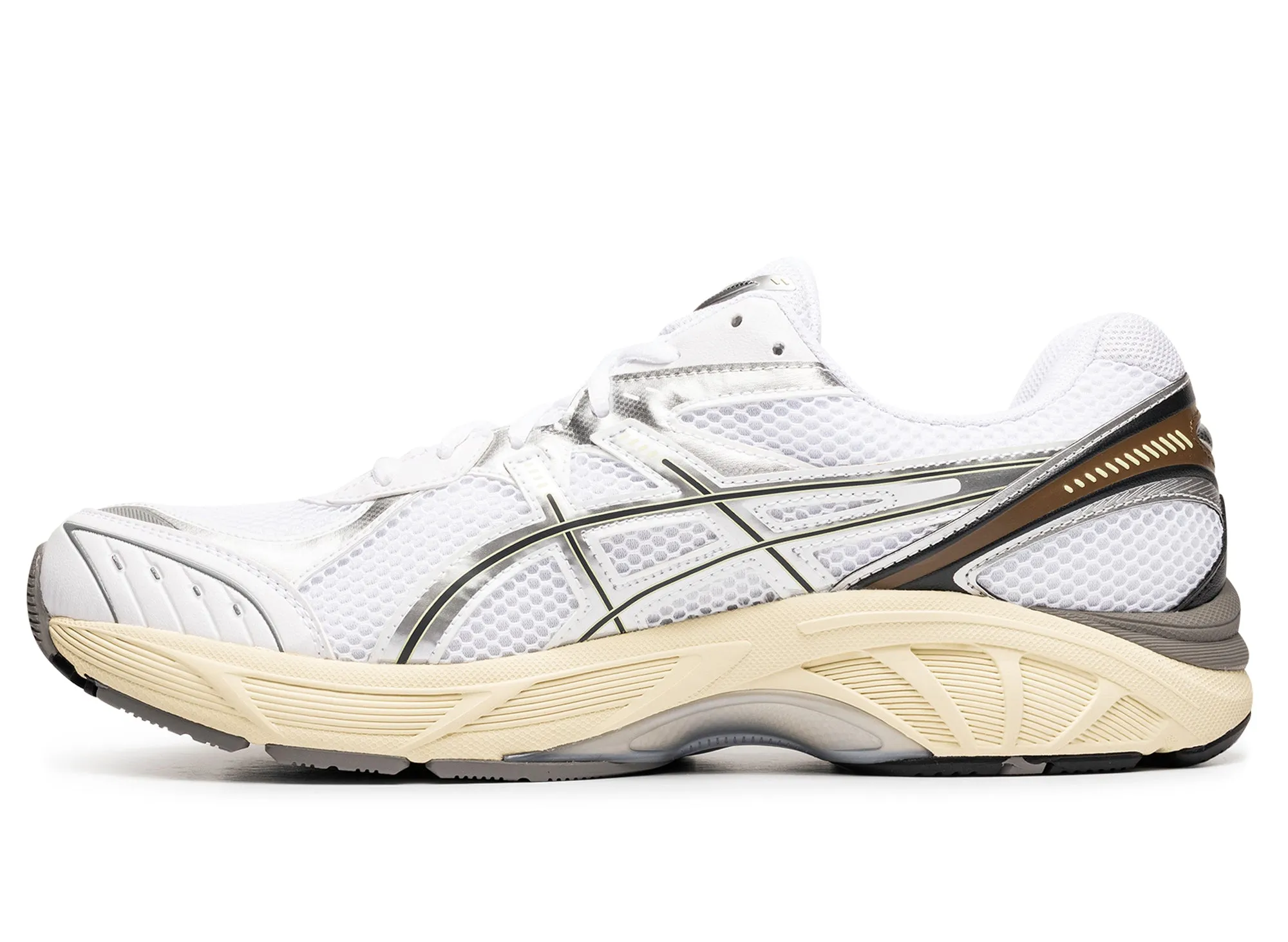 adapt to different terrains Asics GT-2160 'White / Soft Yellow'
