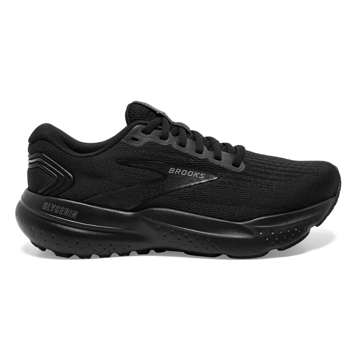 Brooks Glycerin 21 - Black - Black - Ebony beginner - friendly shoes