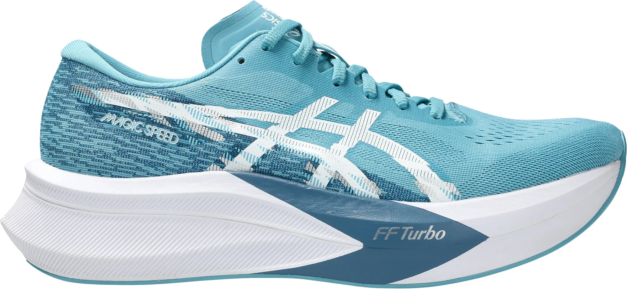 Long Wear Comfort nubuck shoes Asics Magic Speed 4 Mens Running Shoes - Blue