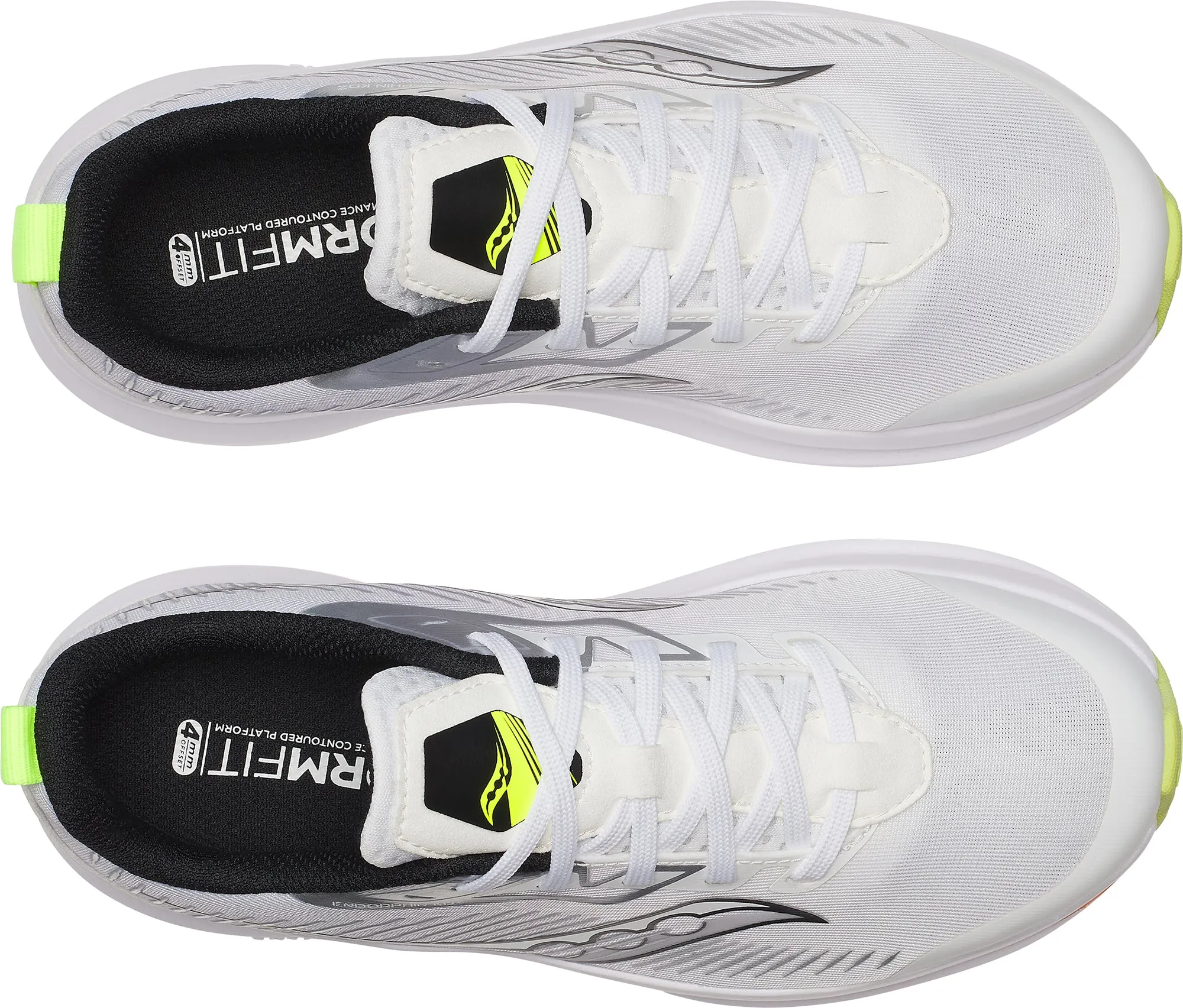 Saucony Endorphin KDZ Junior Running Shoes - White Phylon Midsole