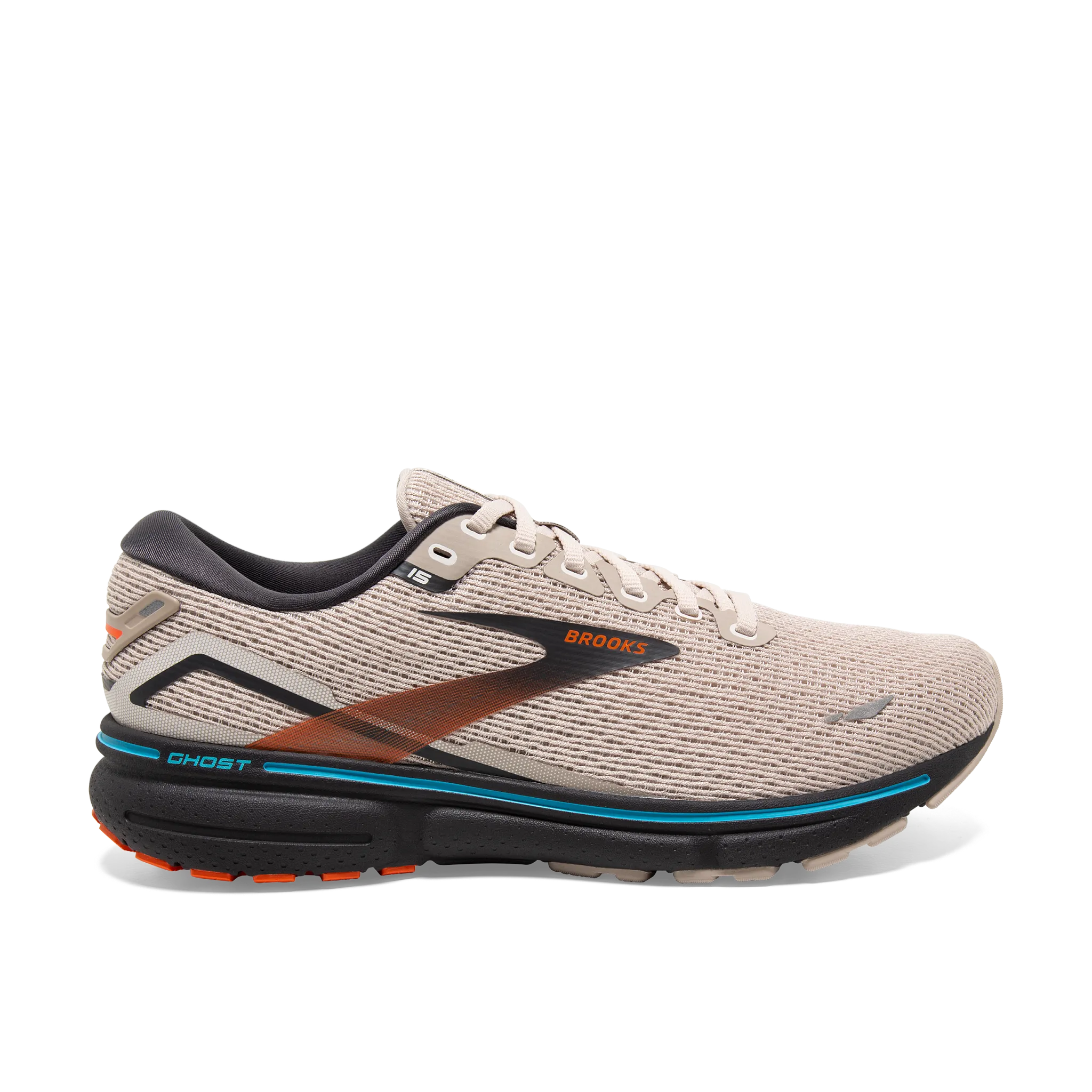 Men's Ghost 15 Energy Cells running in a race shoes