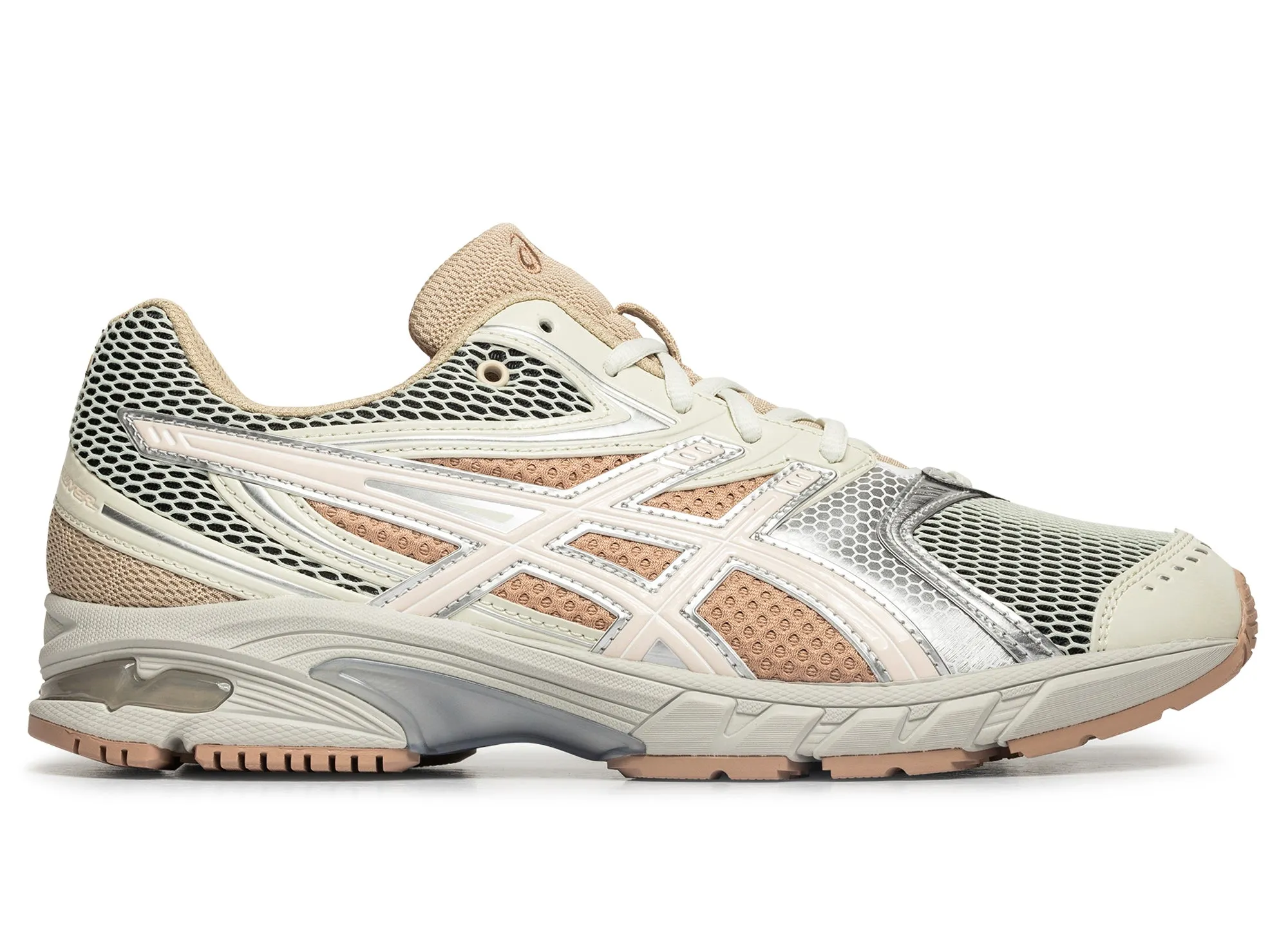 Female runner non - perforated - upper shoes Asics Gel-DS Trainer 14 'Lake Grey / Mineral Beige'