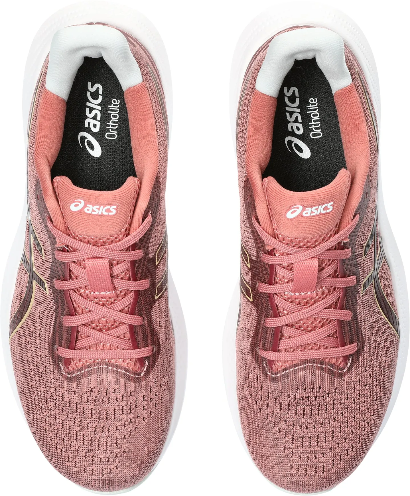 Adaptive Heel Lock Asics Gel Pulse 14 Womens Running Shoes - Pink