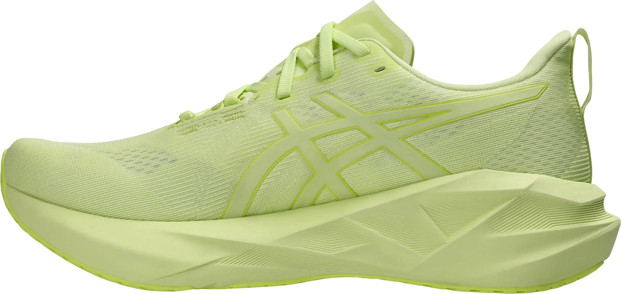 Breathable Vamp Design neutral - arch - feature shoes Asics NovaBlast 5 Lite-Show Mens Running Shoes - Yellow