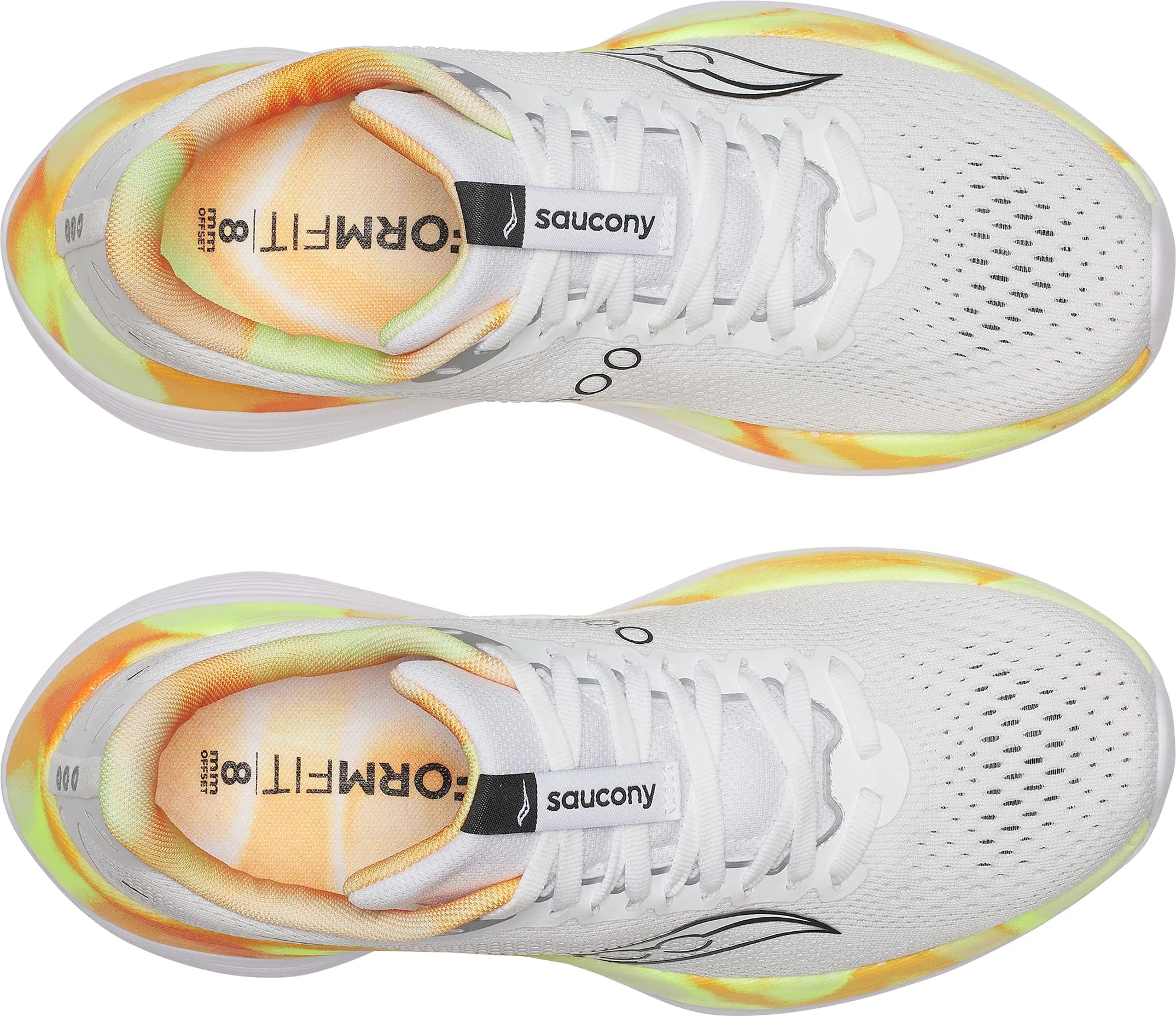 running in the heat Saucony Endorphin Trainer Womens Running Shoes - White
